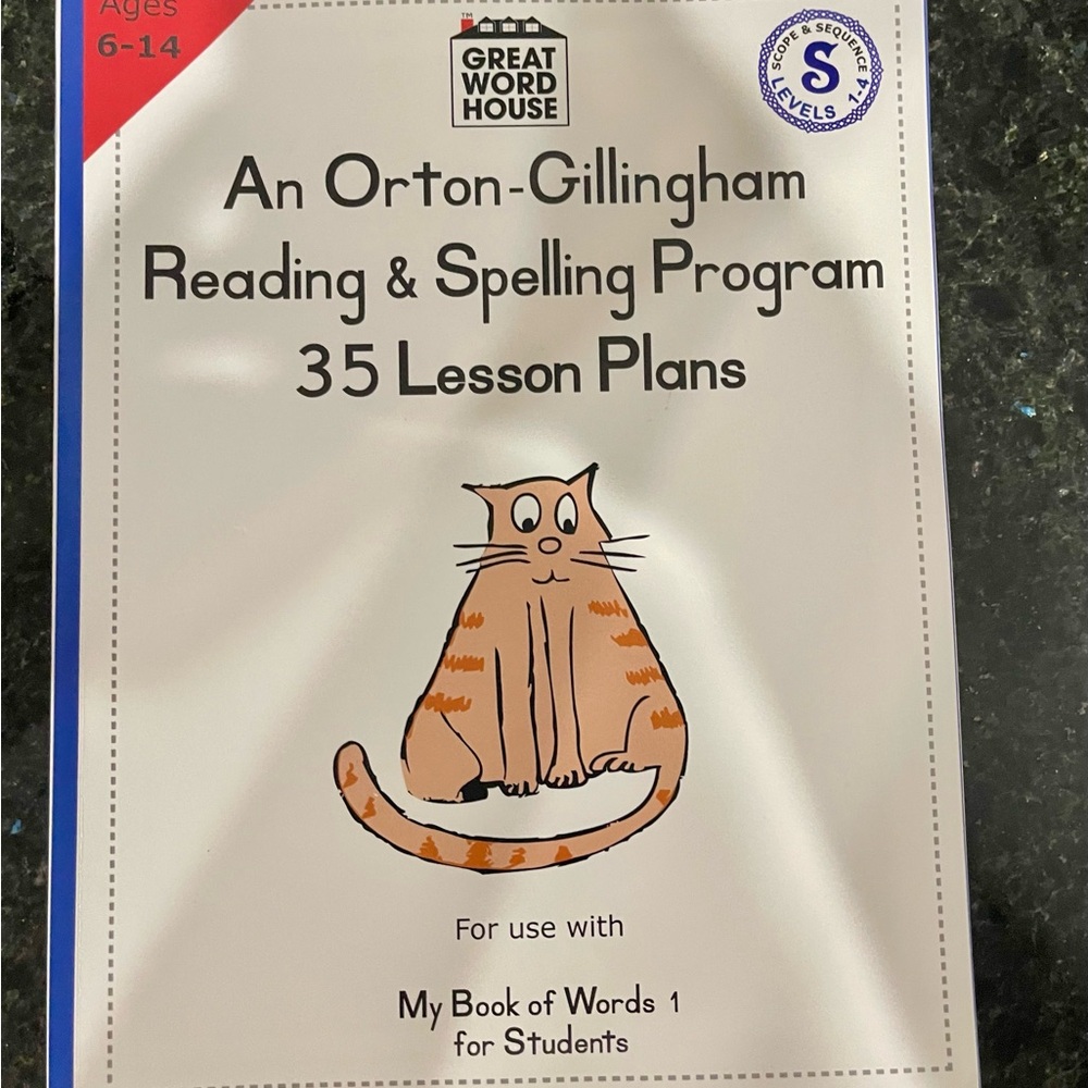 Orton-Gillingham Reading & Spelling Program